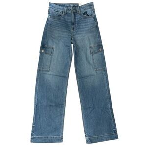 NWT American Eagle ($74.95Cad) DreamyDrape SHR/BWL  Blue Lion Stretch Jeans XLng